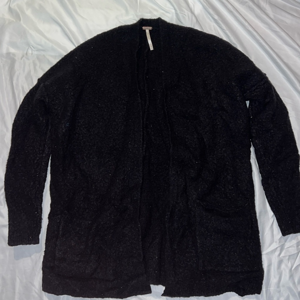 Black Free People cardigan